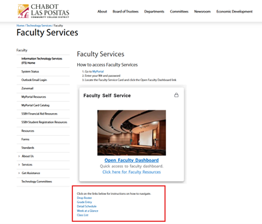 Faculty Resources