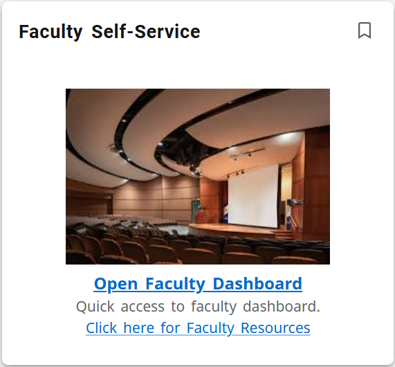 Faculty Services