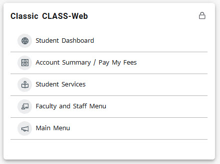 Classic CLASS-Web